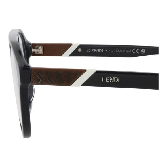 Fendi Mens Aviator Blue Blue Transparent Fashion Designer Eyewear - Picture 4 of 4